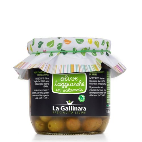 Olive taggiasche in salamoia