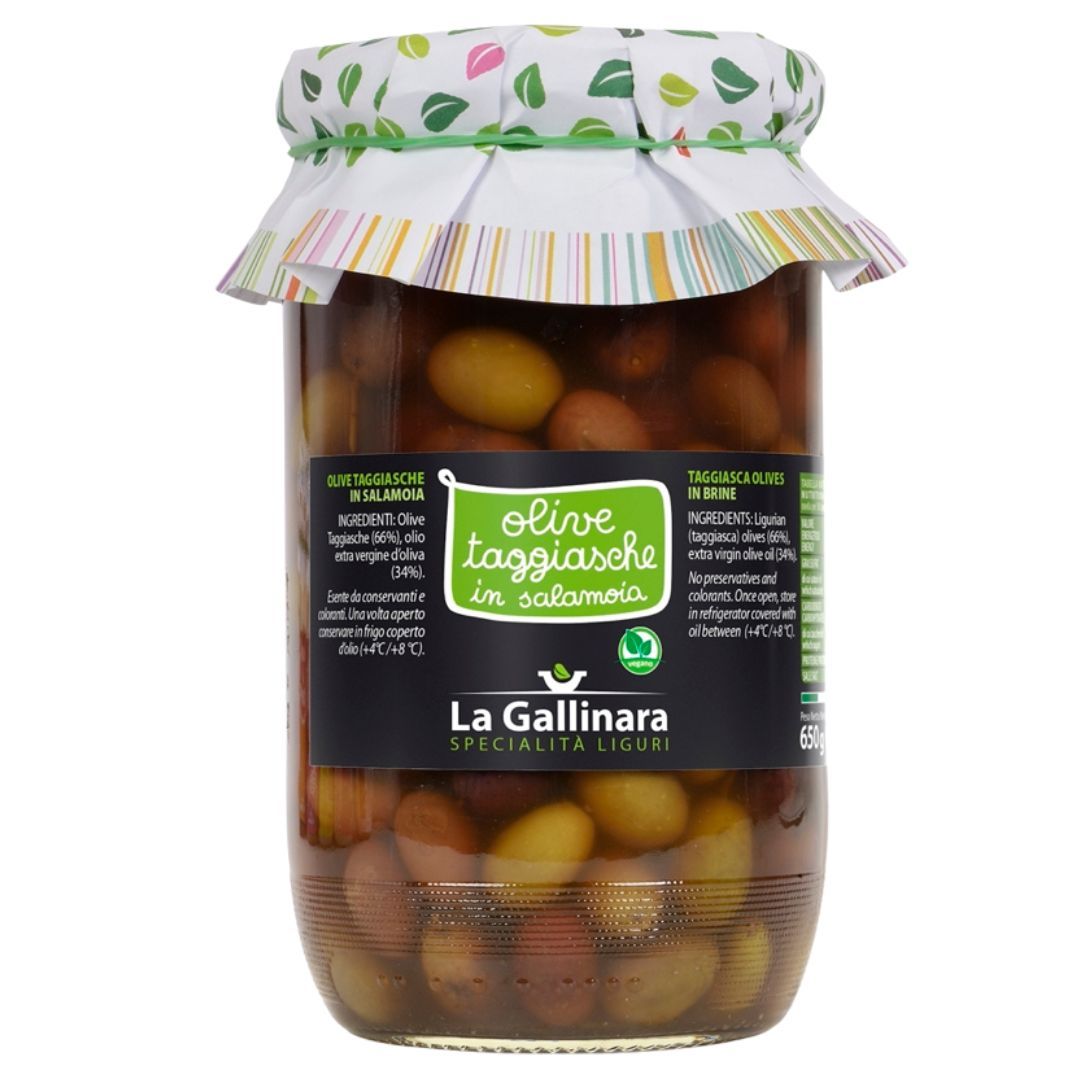 La Gallinara olive taggiasche in salamoia
