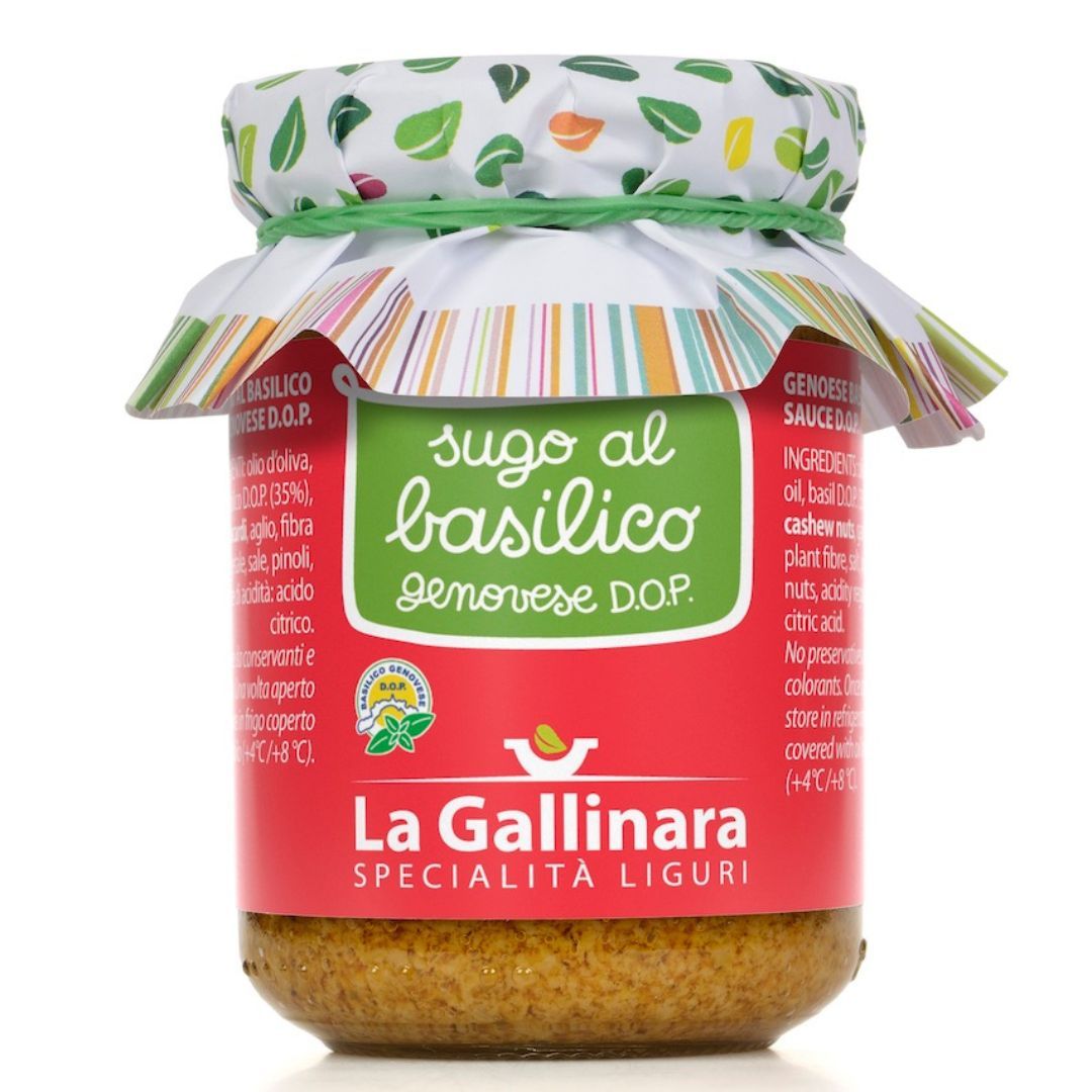 La Gallinara Sugo al basilico genovese D.O.P.